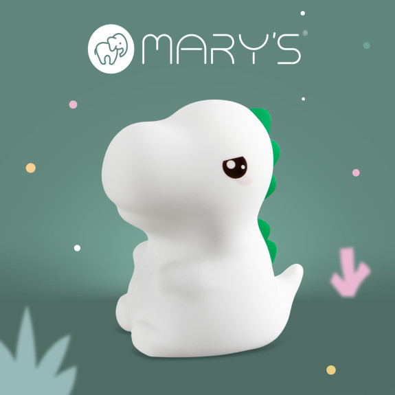 LED silikónová nočná lampička Rgb - T-Rex Mary's