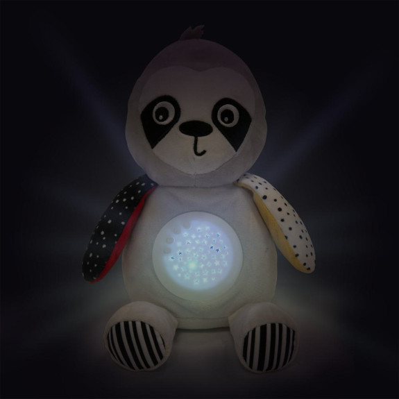 Senzorická hračka s melódiami a projektorom 3v1 BabiesBoo leňochod Canpol babies