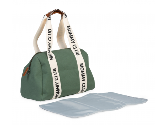 Prebaľovacia taška Mommy Club Signature Canvas Childhome