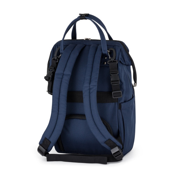 Batoh prebaľovací na kočík Jackob Dark Blue Petite & Mars