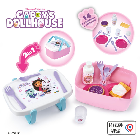 Piknikový kôš 2 v 1 Gabby´s Dollhouse