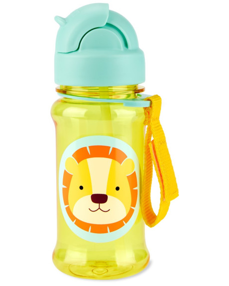 Zoo tritan Fľaša so slamkou 355 ml 12m+ Skip hop