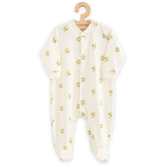 Dojčenský overal z organickej bavlny Olivy New Baby