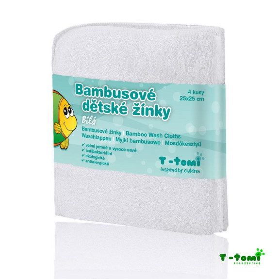 Bio kúpacie žinky 4 ks T-tomi