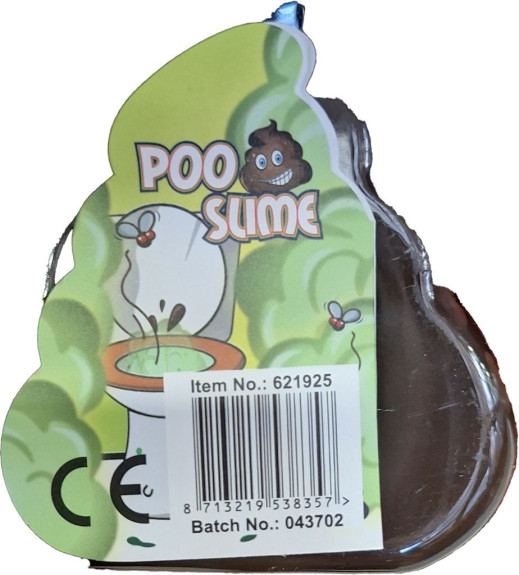 POO lajno 10,5 cm s hnedým slizom 140 g