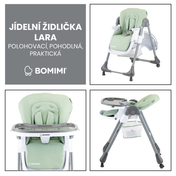 Jedálenská stolička Lara Bomimi