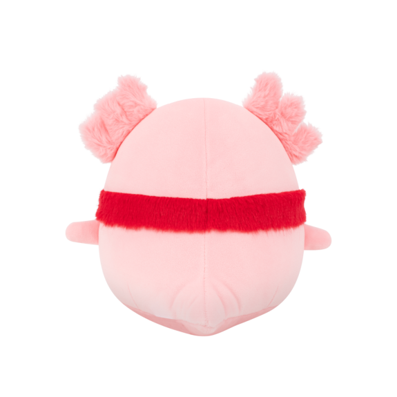 Squishmallows ružový axolotl so šálom - Archie, 30 cm