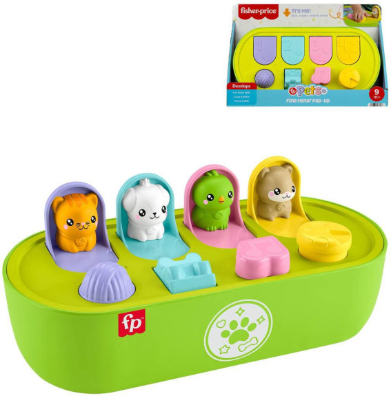 Vyskakovacia hračka pre jemnú motoriku Fisher Price