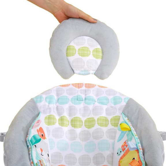 Lehátko vibrujúce s melódiou Whimsical Wild 0 m+ do 9 kg 2019 Bright Starts