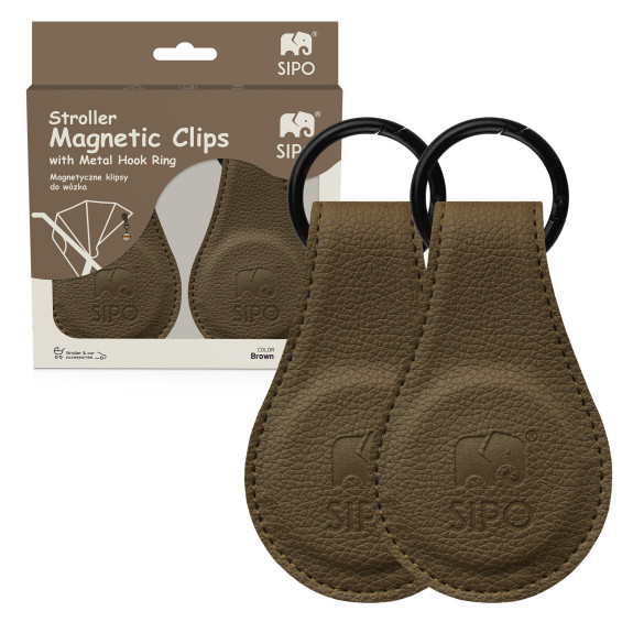 Magnetické klipy na kočík 2 ks Sipo