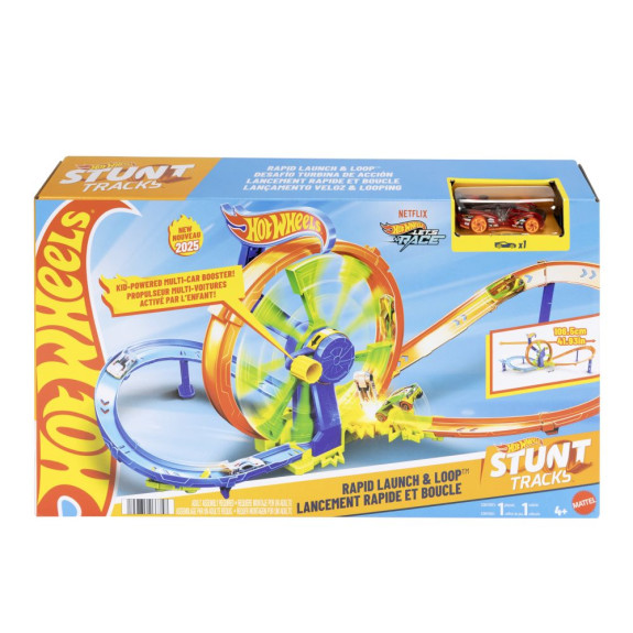 Hot Wheels dráha reťazový náraz