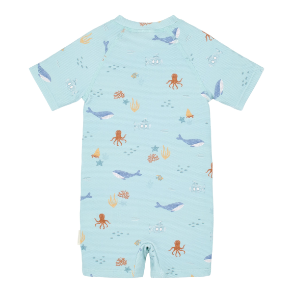 Plavky krátky rukáv Ocean Friends Little Dutch