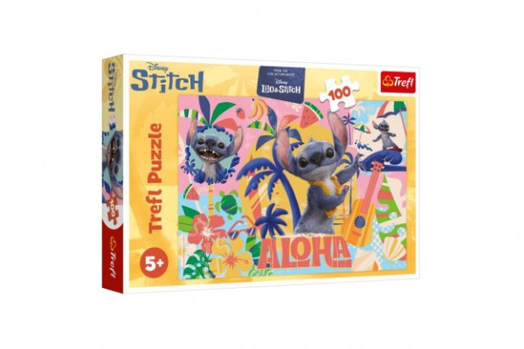 Puzzle Stitch a priatelia v akcii 100 dielikov 41x27,5 cm