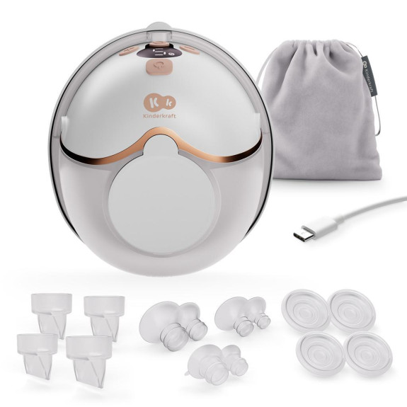Odsávačka materského mlieka Single Hands-free Mamaflow Kinderkraft