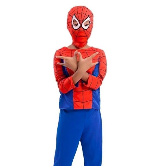 Detský kostým Spiderman s vystrelovákom