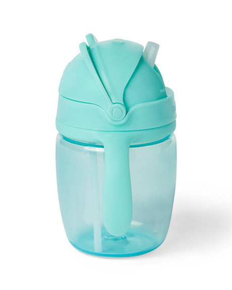 Set jedálenský s hrnčekom 5 ks Easy-Feed Mealtime Set Teal/Grey Skip Hop