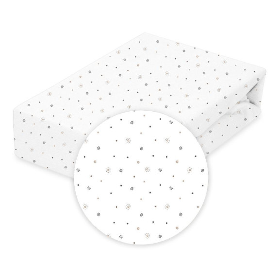 Nepremokavé prestieradlo jersey Print 70 x 140 cm Babymatex