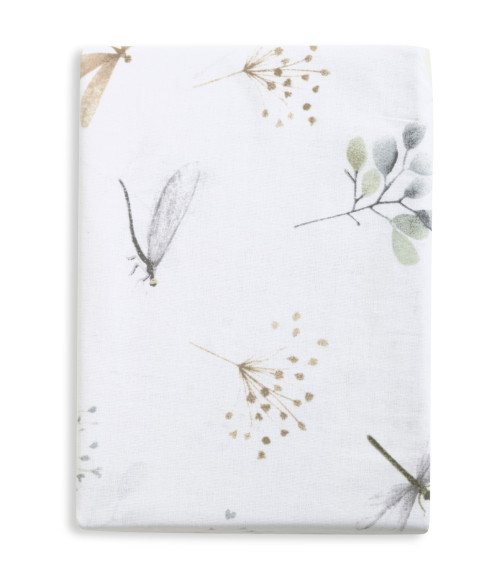 Bavlnená prestieradlo s gumou a potlačou 70 x 140 cm Babymatex
