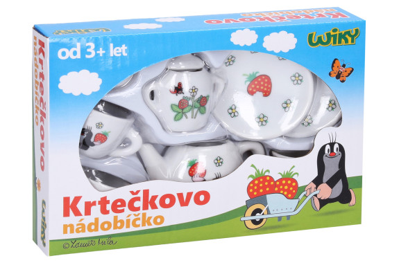 Čajová porcelánová súprava Krtko