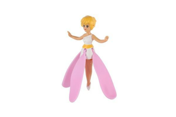 Vystreľovacia víla bábika plast 17 cm