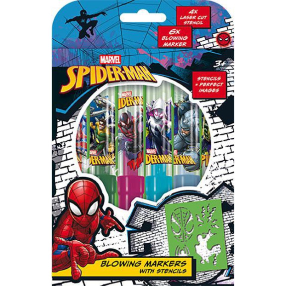 Fúkacie fixy Spiderman