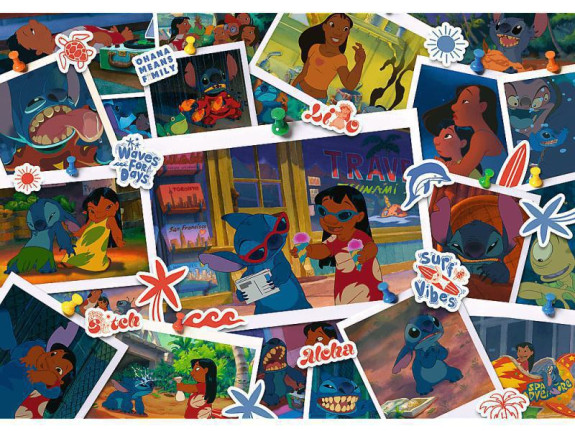 Puzzle Lilo&Stitch Sladké spomienky 1000 dielikov 68,3 x 48 cm