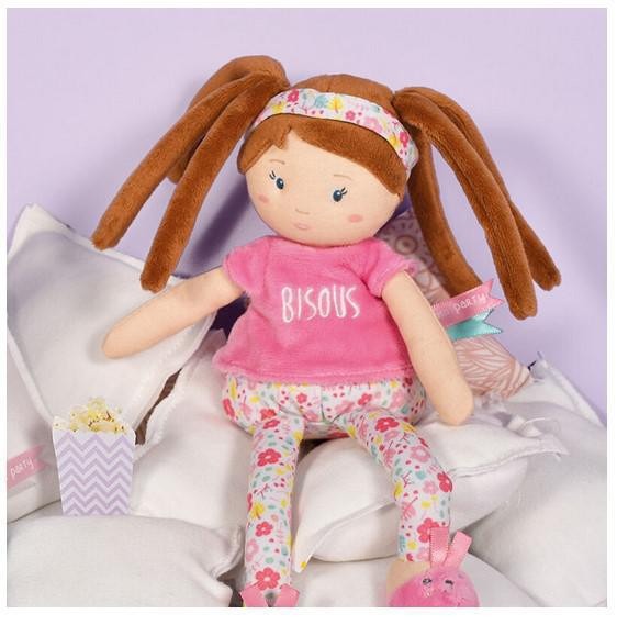 Doudou Jolijou Bábika Les Pipellettes 25 cm 1 ks