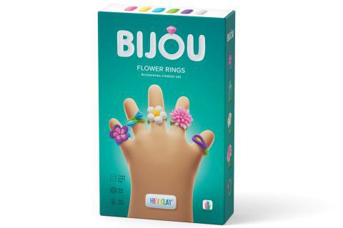 Bijou kvetinové prstienky Hey Clay