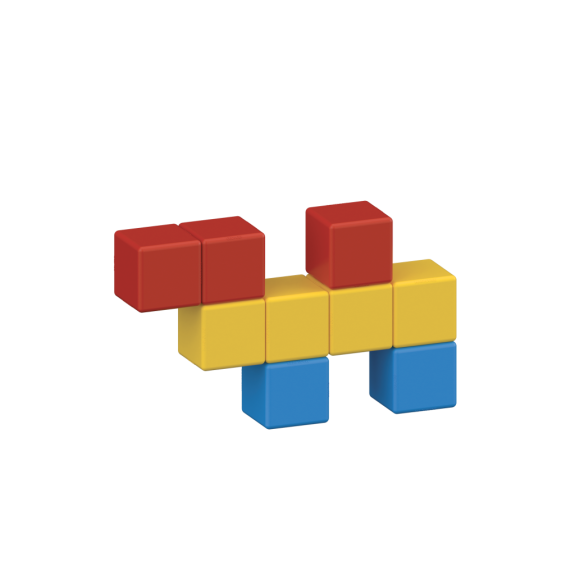 Geomag Magicube Math 55 dielikov