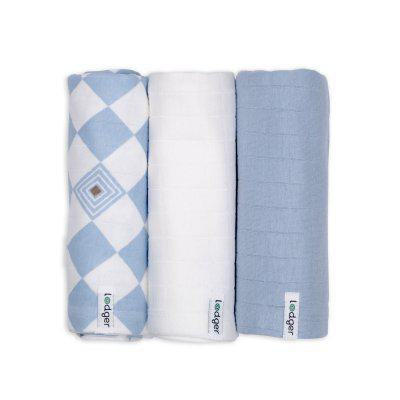 Swaddler Solid Matcha 3 balenia 70 x 70 cm Lodger