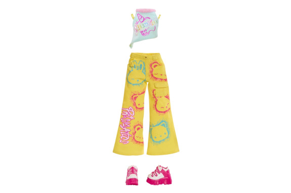 Rainbow High Junior Fashion bábika v rockovej kapele