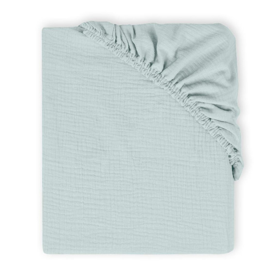 Mušelínové prestieradlo s gumou 60 x 120 cm BabyMatex