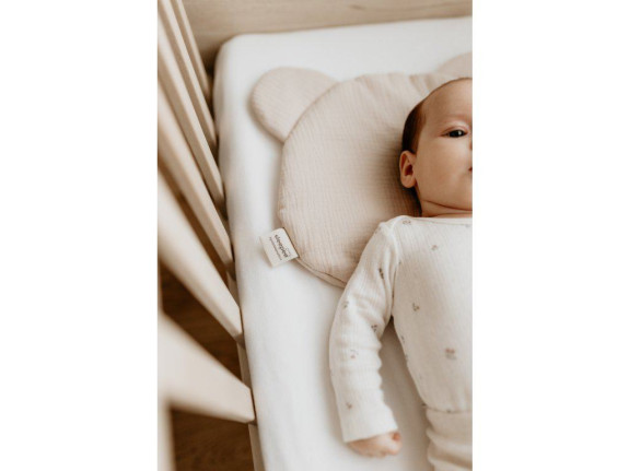 Mušelínový plochý vankúš Teddy Bear Sleepee