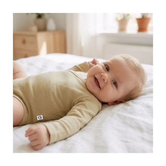 Body šmyk zavinovacia DR Outlast® sv. matcha Little Angel