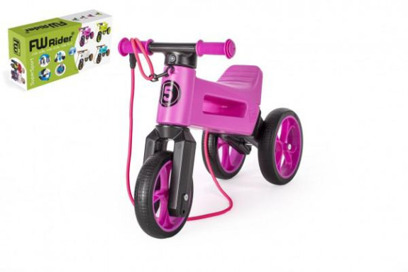 Odrážadlo Funny Wheels Rider SuperSport 2v1+popruh balené v krabici