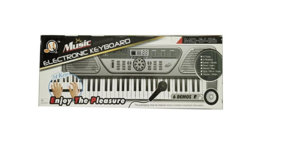 Klávesy elektronické 54 kláves