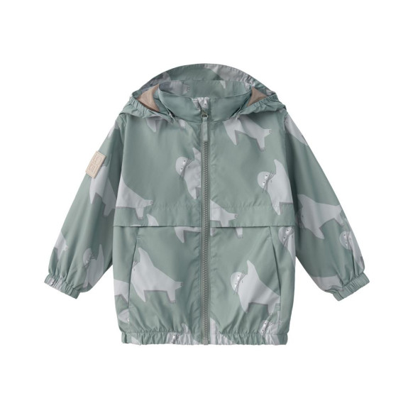 Vetrovka Shells Sea Tot Green Leokid