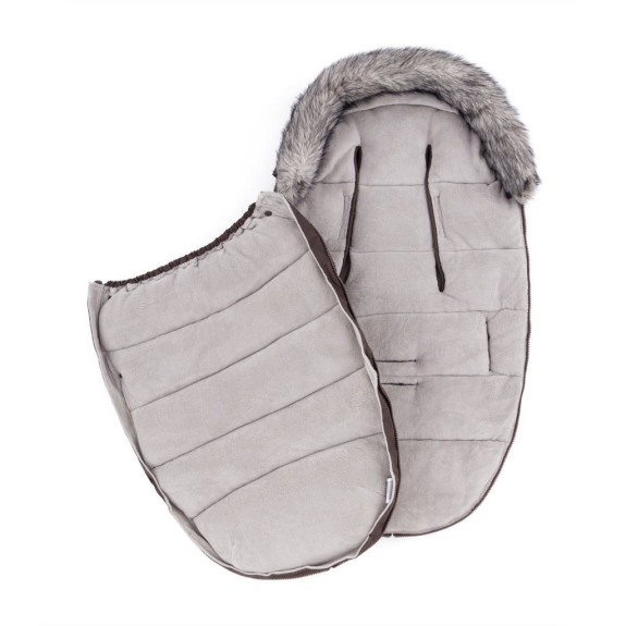 Set zimný fusak Comfy 4 v 1 + rukavice na kočík Furry Petite & Mars
