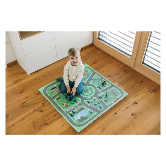 Penová hracia podložka Free2Play Puzzle 9 ks Road Freeon