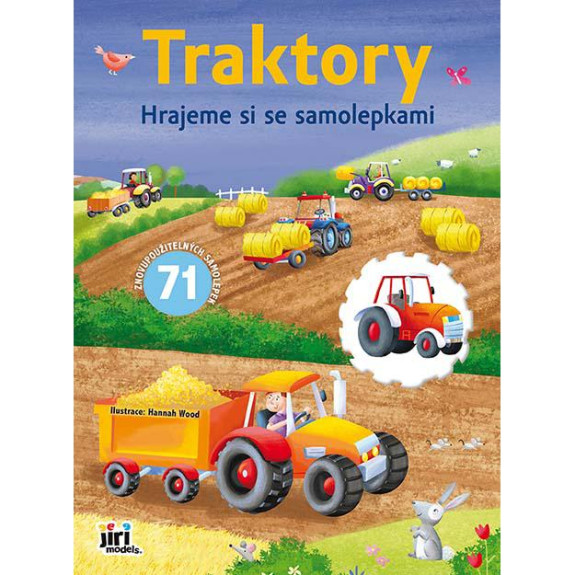 Hráme sa so samolepkami Traktory