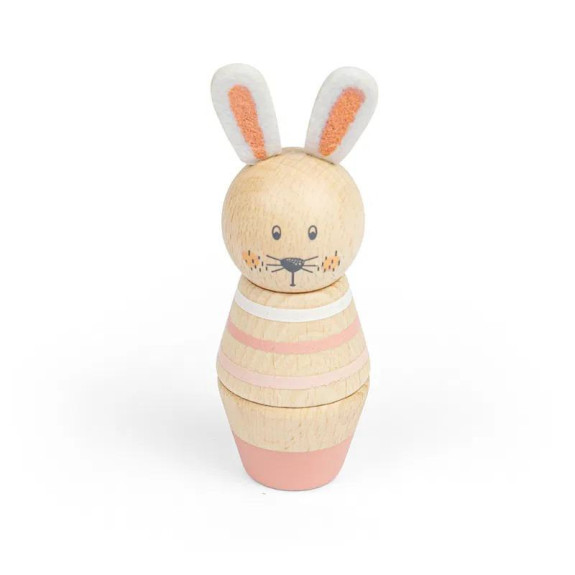 Drevené skrutkovacie zvieratko Králik Bigjigs Toys