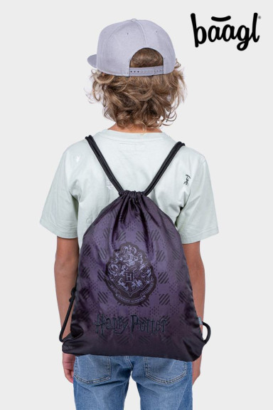 Vrecko Harry Potter Bradavice čierny GRS Baagl