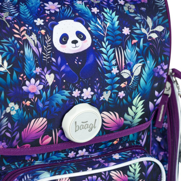 Školská aktovka Ergo Jungle Panda Baagl