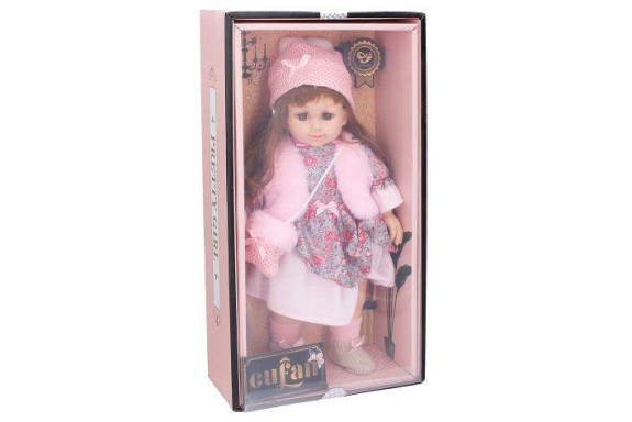 Bábika s kabelkou 38 cm
