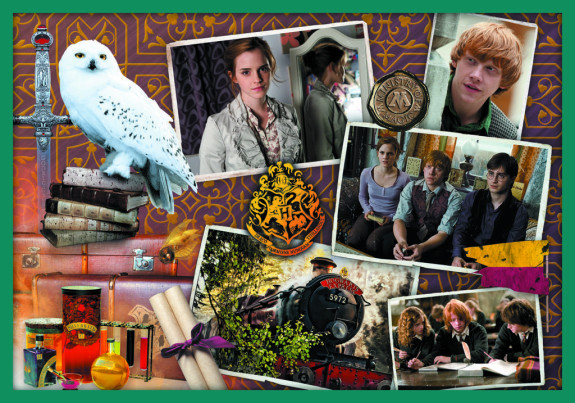 Puzzle Harry Potter - Vo svete Harryho Pottera 10v1