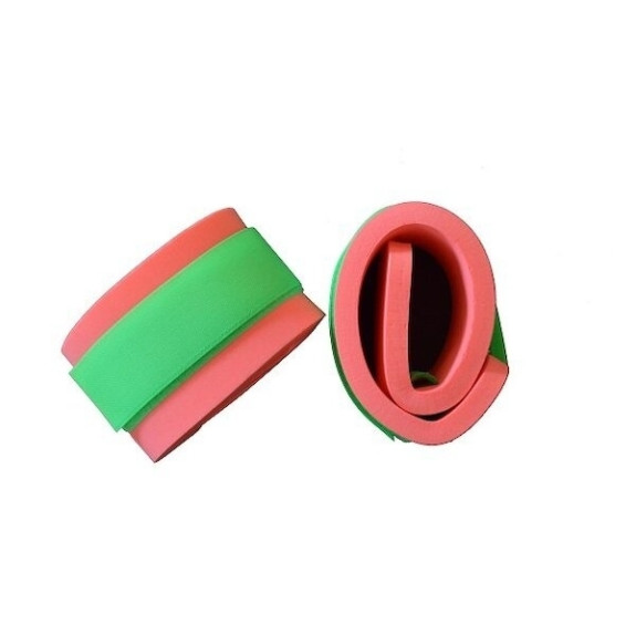 Nadľahčovacie rukávy neón zelený zips 550 x 100 x 15 mm Matuška Dena