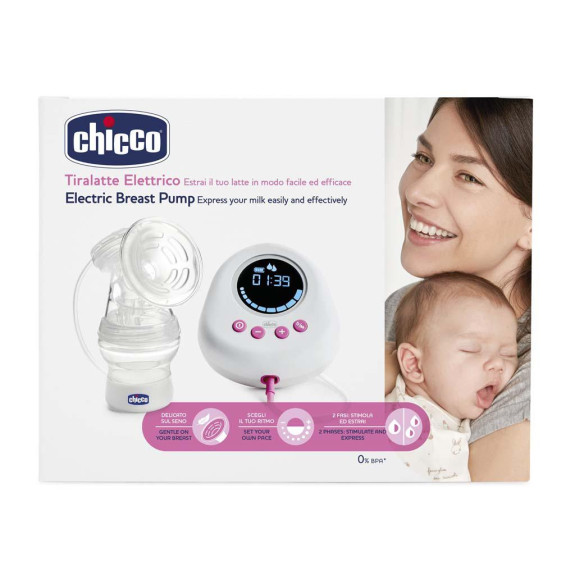 Odsávačka materského mlieka elektrická Single pink Chicco