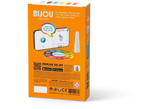 Bijou roztomilé prstienky Hey Clay