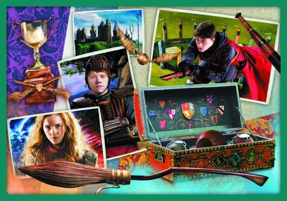 Puzzle Harry Potter - Vo svete Harryho Pottera 10v1