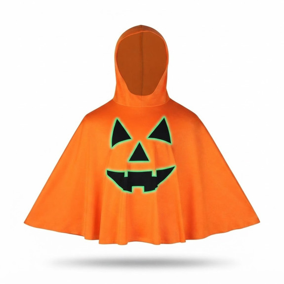 Detský karnevalový prevlek Orange Halloween Scary Pumpkin FunCo
